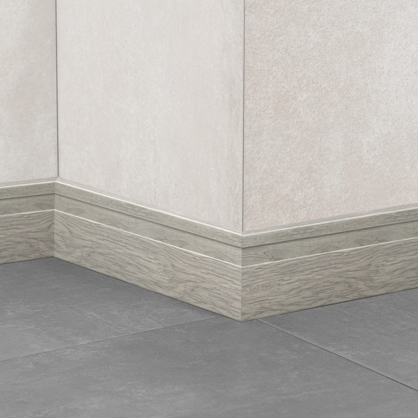 Zócalo De EPS Acabado<BR>Madera  Line Gris Claro